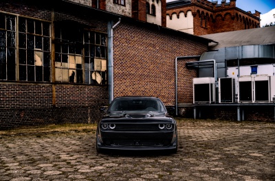 Dodge Challenger Concaver CVR9 Brushed Titanium