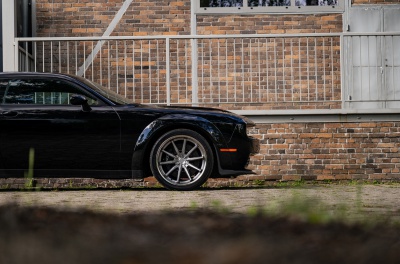 Dodge Challenger Concaver CVR8 Brushed Titanium