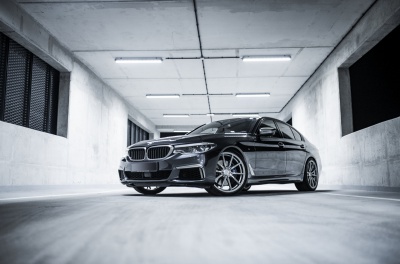 BMW 5 Series / M5 Concaver CVR4 Brushed Titanium