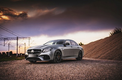 Mercedes-Benz E Class / E63 Concaver CVR4 Double Tinted Black