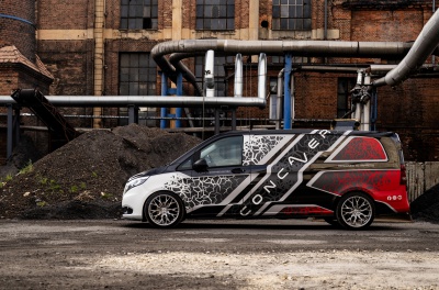 Mercedes-Benz Vito Concaver CVR1 Brushed Titanium