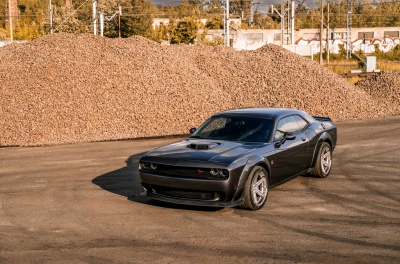 Dodge Challenger Concaver CVR9 Brushed Titanium