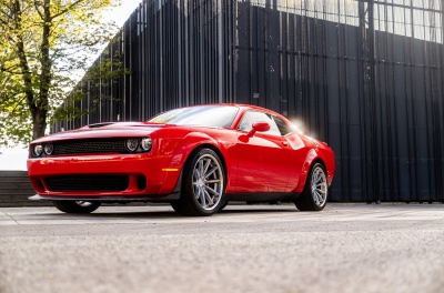 Dodge Challenger Concaver CVR8 Brushed Titanium