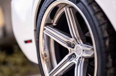 Dodge Challenger Concaver CVR9 Brushed Titanium