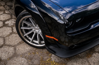 Dodge Challenger Concaver CVR8 Brushed Titanium