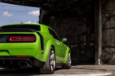 Dodge Challenger Concaver CVR9 Brushed Titanium