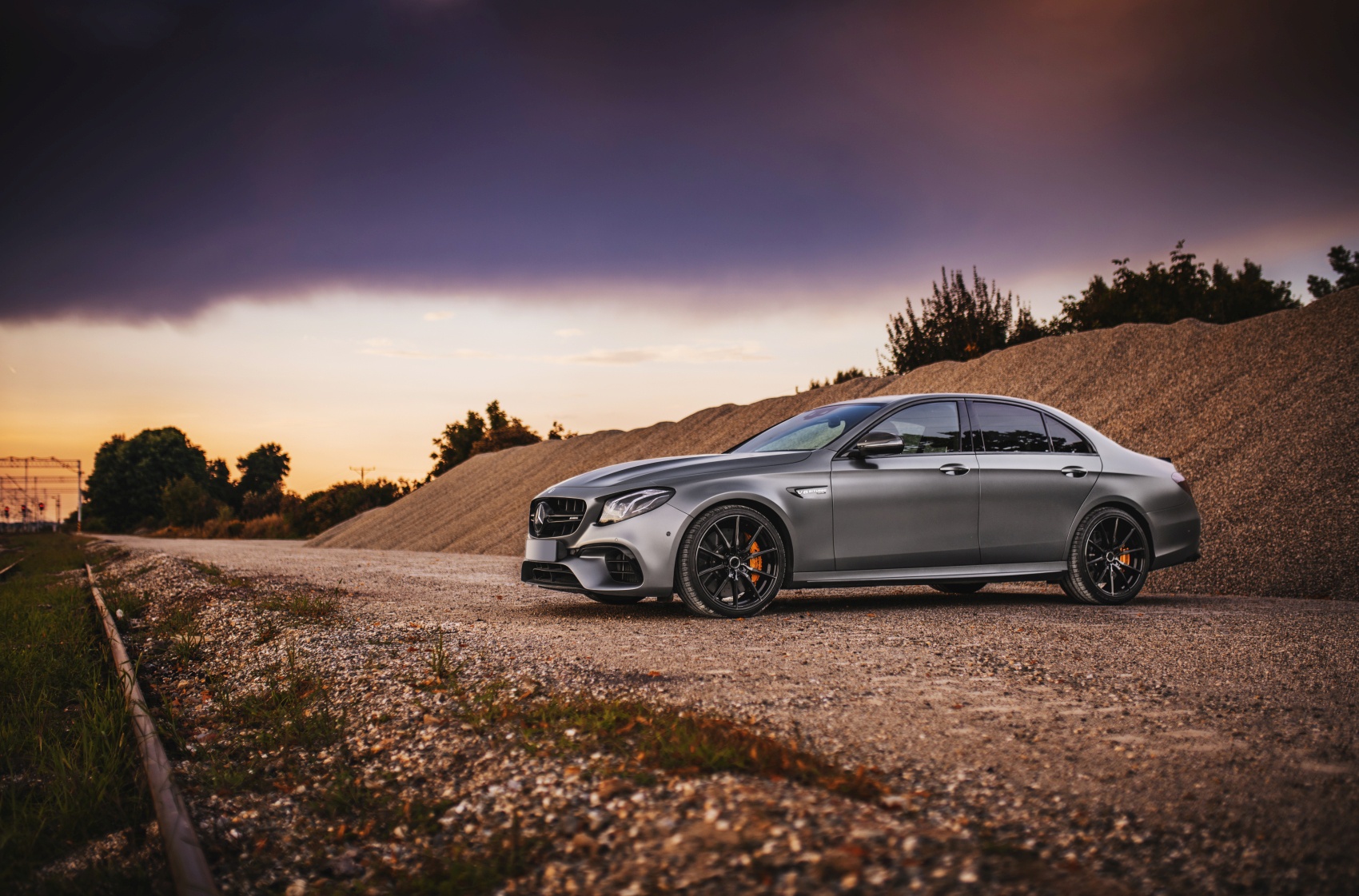 Mercedes-Benz E Class / E63 Concaver CVR4 Double Tinted Black