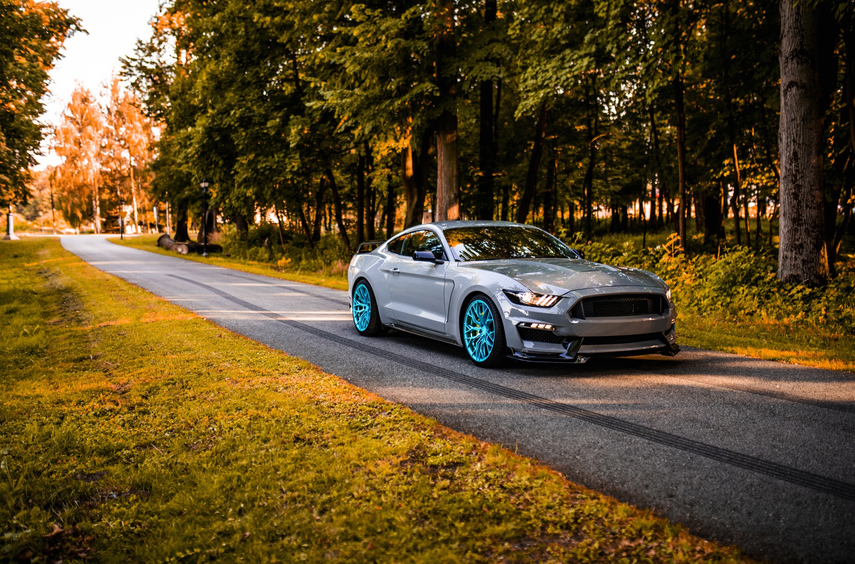 Ford Mustang Concaver CVR1 Gloss Light Blue