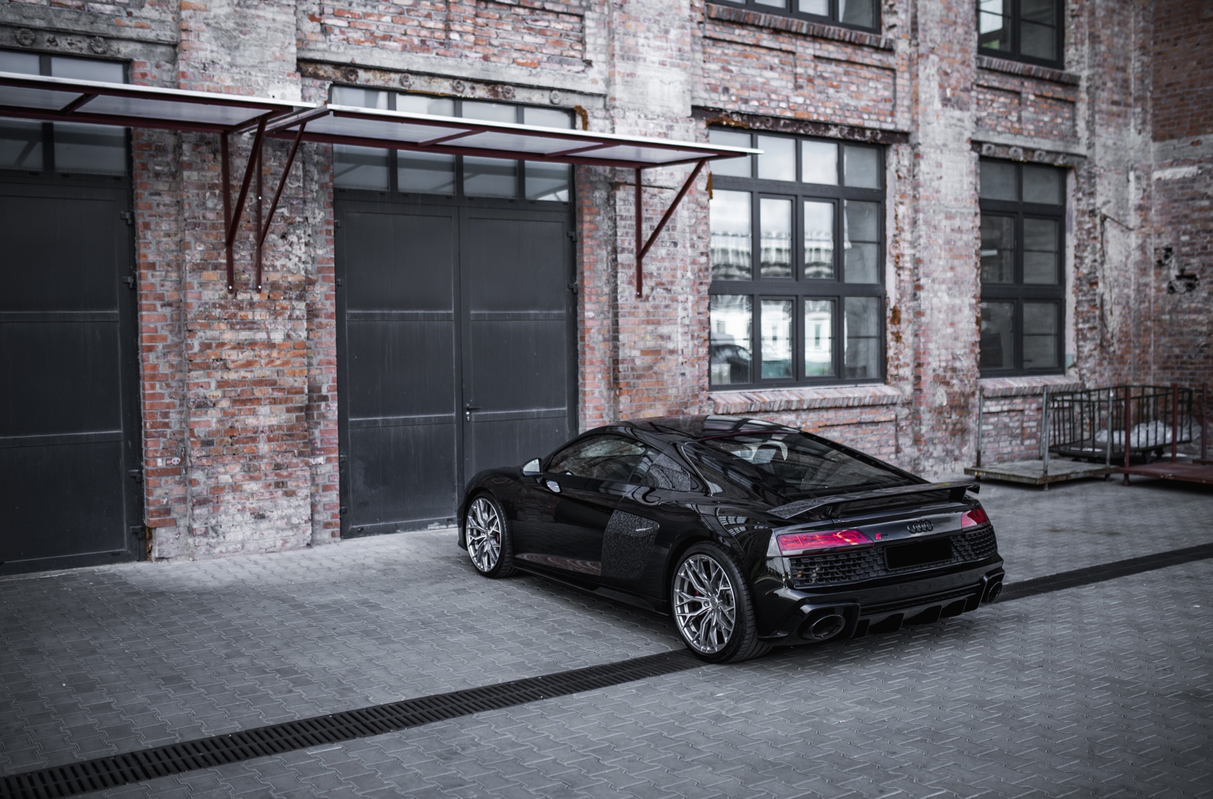 Audi R8 Concaver CVR1 Brushed Titanium