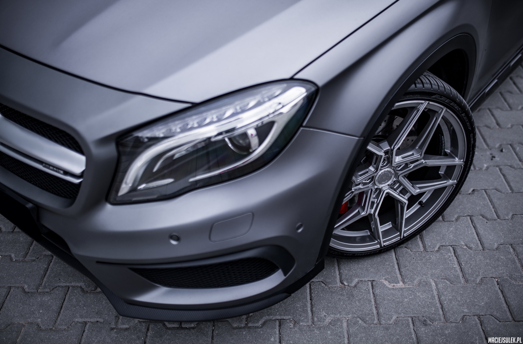 Mercedes-Benz GLA / GLA45 Concaver CVR5 Brushed Titanium