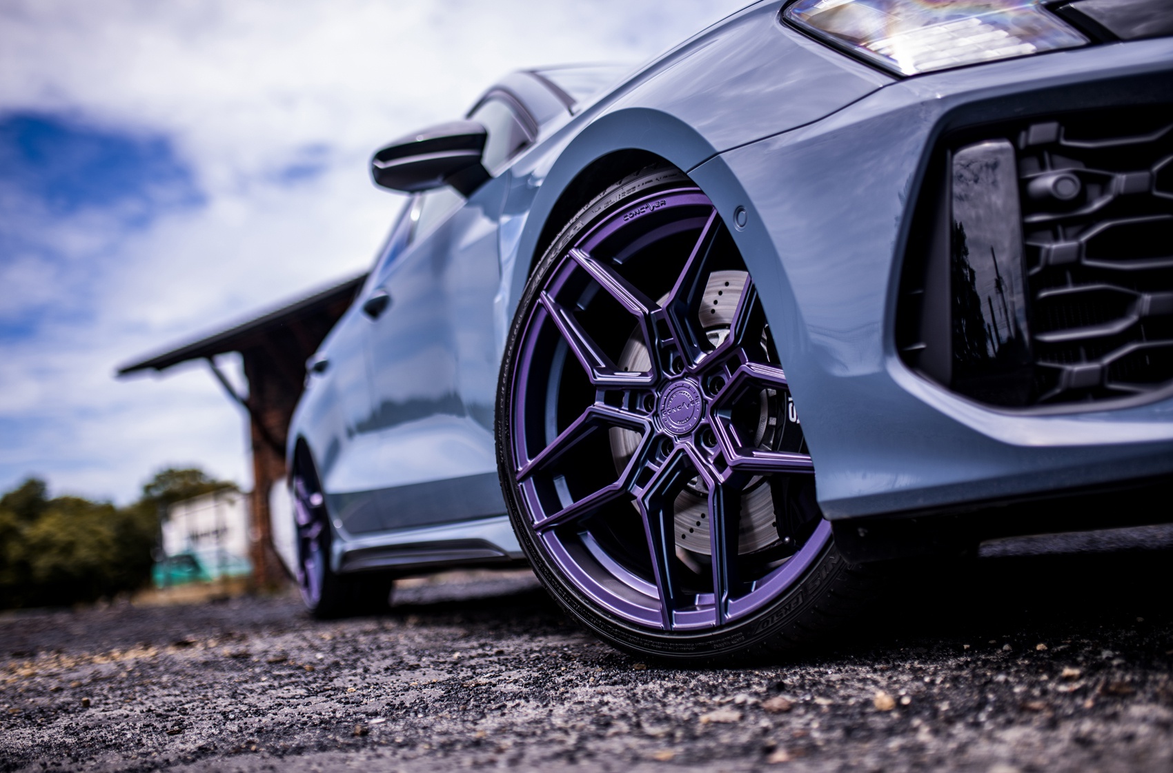 Audi A3 / S3 / RS3 Concaver CVR5 Gloss Blue-Purple Chameleon