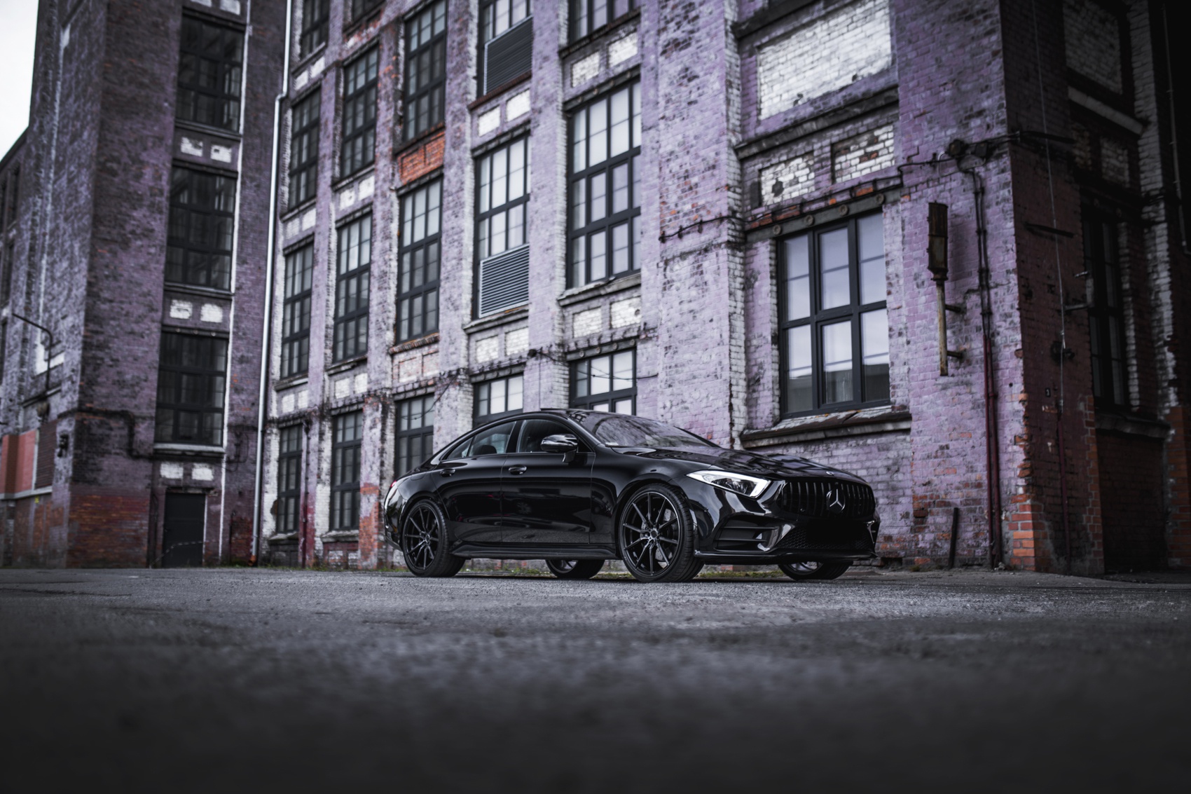 Mercedes-Benz CLS Concaver CVR4 Double Tinted Black