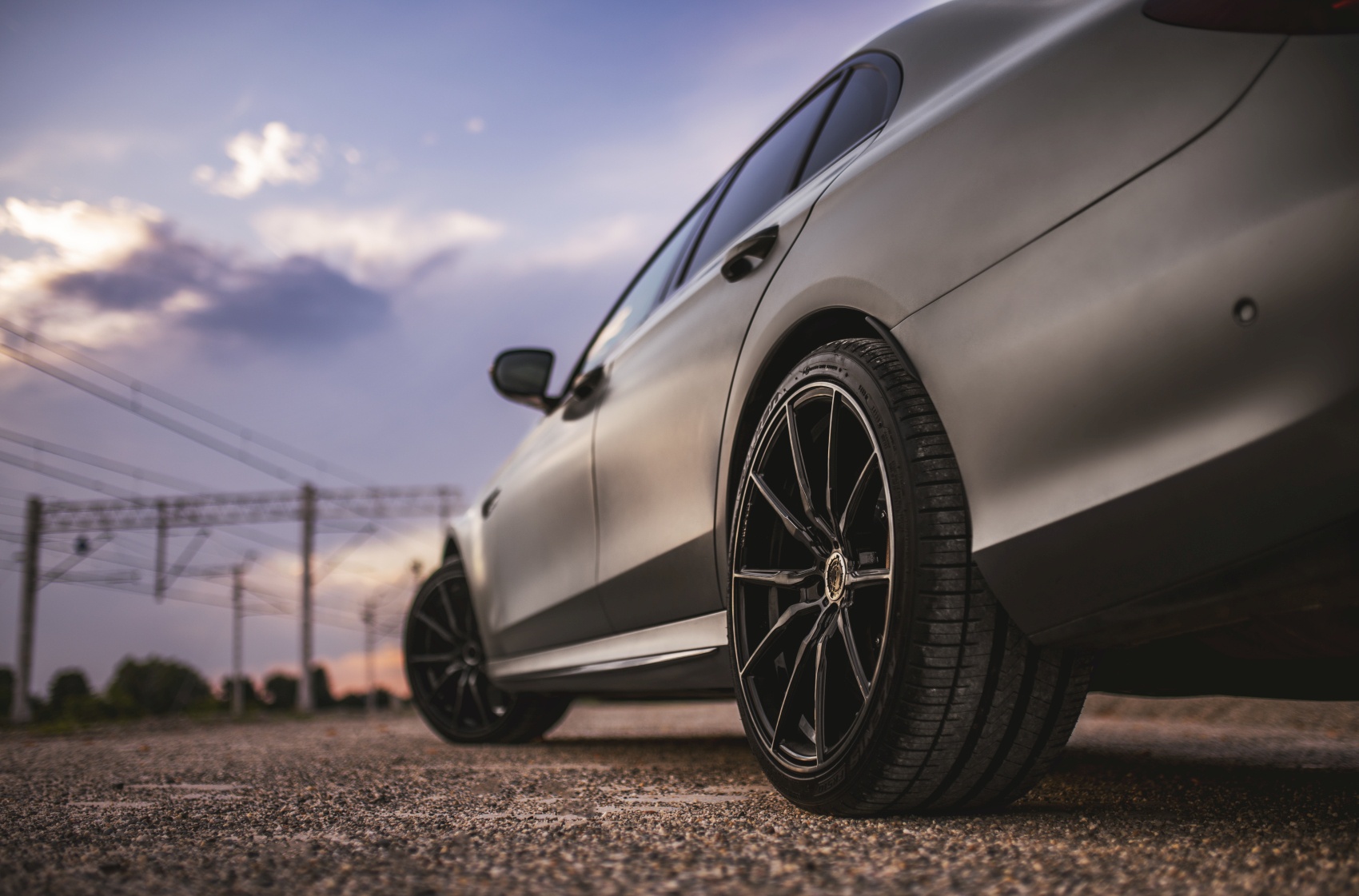 Mercedes-Benz E Class / E63 Concaver CVR4 Double Tinted Black