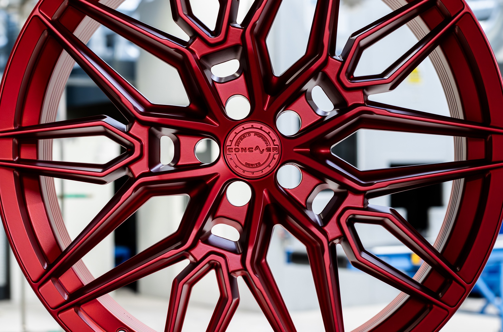   Concaver CVR6 Matt Candy Apple Red